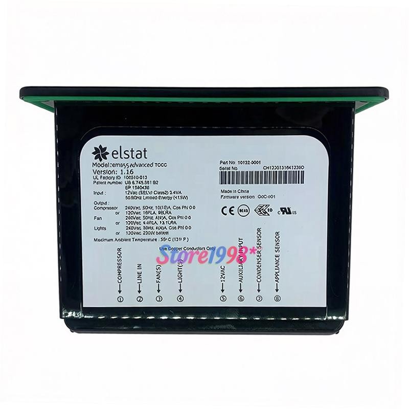 1 Pc. Used EMS-55 Showcase Refrigerator Thermostat Temperature Controller