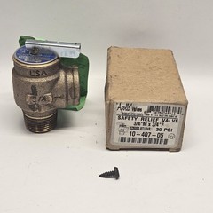 3/4″ Apollo Safety Relief Valve 30psi Bronze 10-407-05