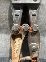 National Telephone Supply Co. Nicropress 51-PEACH Manual Swaging Tool. ID A