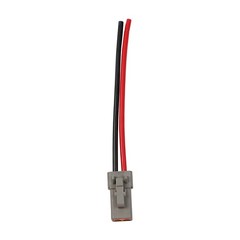 4pairs DTP 2 Pin Connector 12AWG Cable Wire 2 Way Waterproof Plug Wiring Harness
