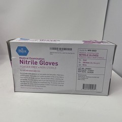 Medpride Medical Examination Nitrile Gloves Small Box of 100Gloves Blue