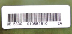 BASIC RUBBER 6075D10-H05 NOS GASKET BLK CR RUBBER 19.250″L 2″W .062″T (5) .310″