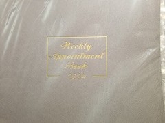 2024 Appointment Book/Planner – Weekly Appointment Planner Jan 2024 – Dec 2024