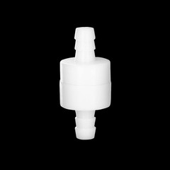 1/4 Inch One-Way Inline Check Valve: Non-Return Valve for Air, Water, Gas