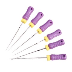 AZDENT Dental Endo Root Canal File K-FILES Stainless Steel Hand Use 21mm/25 mm