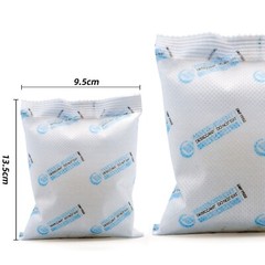 100 Gram 2 Packs Silica Gel Packets Dessicant for Storage, Humidity Packs