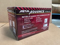5 Mil Black Nitrile Disposable Gloves Powder Free Case 1000 PC S M L XL