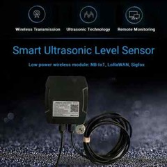 No Drill Hole Bottom Installation Ultrasonic Liquid Lever Sensor for Fuel Level