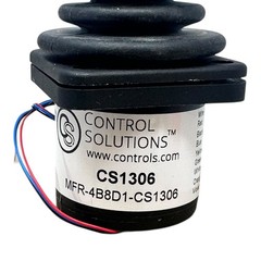 CONTROL SOLUTIONS CS1306 HALL EFFECT JOYSTICK SINGLE AXIS NEW/UNUSED SURPLUS