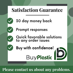 BuyPlastic Natural White HDPE Plastic Sheet 1 1/2″ x 12″ x 24″