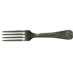 Vintage US Stamped Military Fork Mess Hall Silco Stainless 8″ Long