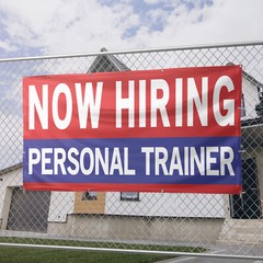Now Hiring Personal Trainer 13 oz Heavy Duty Vinyl Banner Fitness Coach Sign