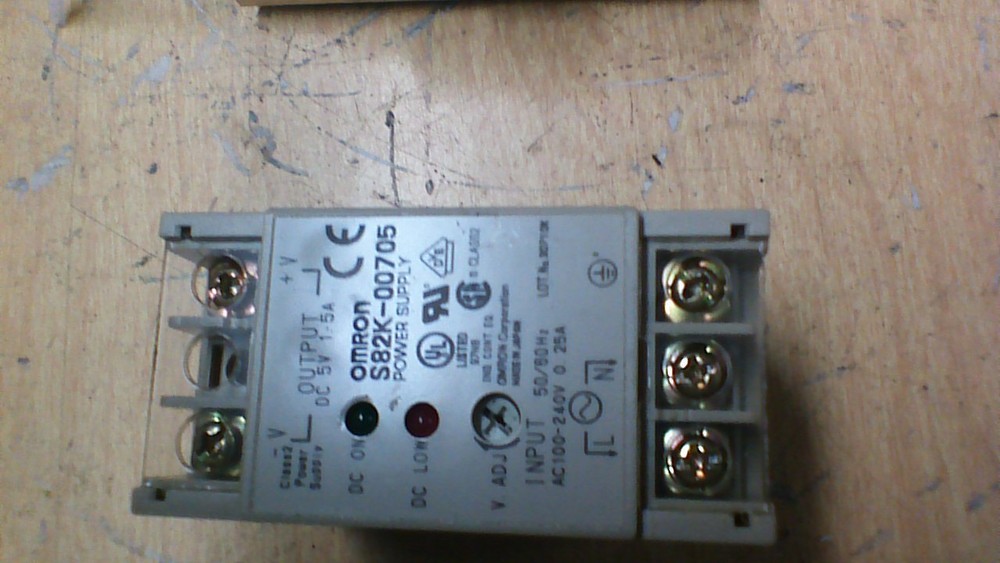 OMRON POWER SUPPLY S82K-00705 W286
