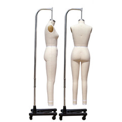 Size 16 Linen Full Body Pro Female Dress Form Mannequin with Arm & Padding Kit
