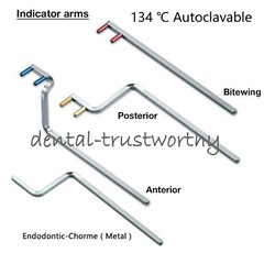 Dental X Ray Holder Bitewing Indicator Metal Bar Arm/Aiming Rings Autoclavable A