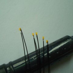 Connectors SMD LED Light with Wire Micro Litz Pre-Soldered Model Material Light