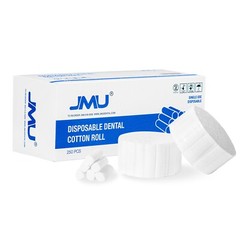 10000/Case JMU Dental Cotton Rolls Non-Sterile Nosebleed Plugs, 1.5″ x 3/8″