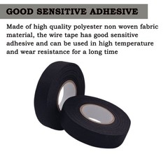 Electric Insulation Tape Fabric, 3/4In x 50ft Automotive Tape Cloth, High Tem…