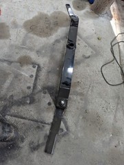 JCT AGT , Mower King 6′ skid steer brush hog blade Carrier bar w blades 72″