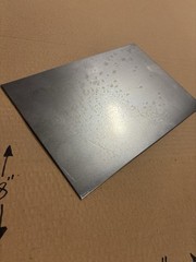 13 Gauge (0.090” Thick) Cold Rolled Steel Sheet Metal – 8” X 12” – New