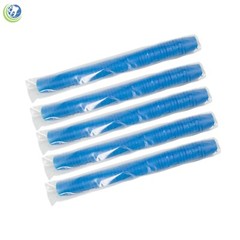 100 PCS DENTAL DISPOSABLE PLASTIC DAPPEN DISH FOR ACRYLIC PROPHY BLUE