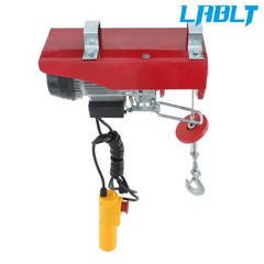 LABLT PA200 Mini Electric Hoist 440lbs/200kg 6.6ft/2m Wired Remote Control