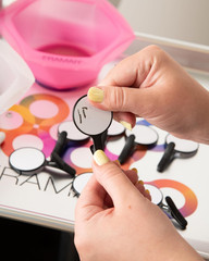 Formula Friend Clips 8 Pack – Easy Wipe Dry Erase Labels That Clip to Hair Dye B