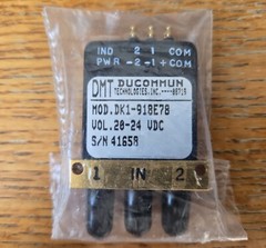 DUCOMMUN DK1 SERIES SPDT COAXIAL RF SWITCH DC-40 GHz DK-918E78 ~NEW~