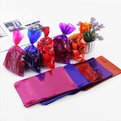 160 PCS 6×9 Inch Colored Cellophane Treat Bags Twist Ties 8 Colors Party