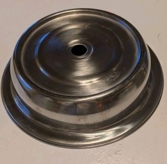 10” Stainless Steel Dinner Plate Food Cover serving lid 9-5/8″ – 9-7/8″