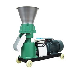 2mm Animal Feed Pellet Mill Machine Poultry Livestock 200kg/h 3 Rollers 220V