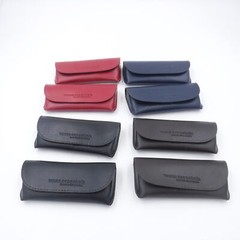 8 Pack Vision Essentials Eye Glass Cases 2 Each Black Blue Brown Red