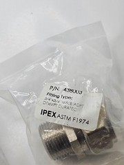 (QTY 5) IPEX 438003 3/4″ x 3/4″ MALE ADAPTER D1xMPT DURATEC (GNC)