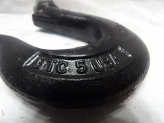 BTC Hoist Hook – Overall Length 5″ – Width 3-3/4″ – Made in the USA