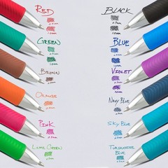 Pentel Energel Rtx Liquid Gel Pens 0.7Mm Medium Tip Red Ink Smooth Writing