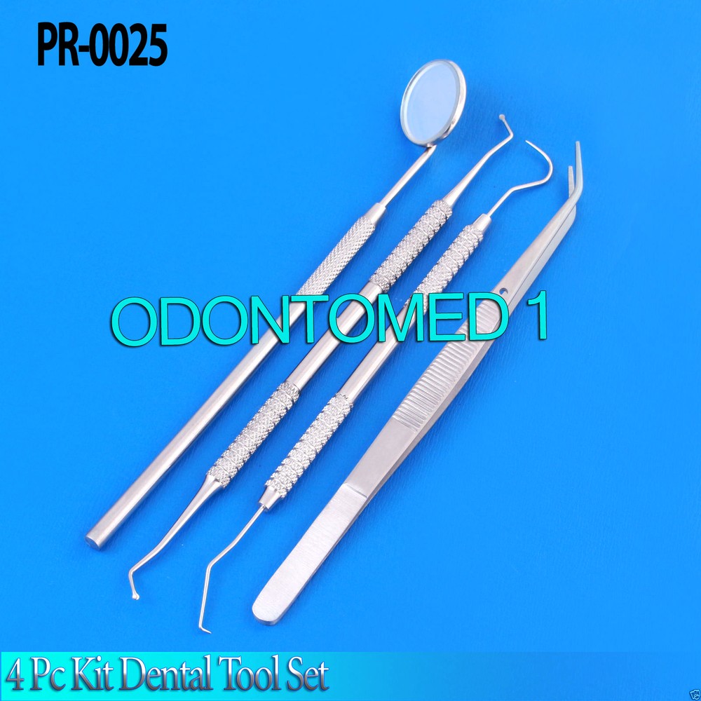 4PC KIT Dental Tools Set Instruments,PR-0025