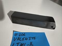 valenite LT-16 Indexible Carbide Lathe Toolholder 5”OAL 1”Shank Threading Turnin