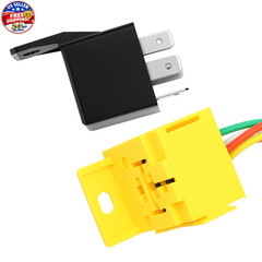 Motor Relay 5 Pin 24V 40A, Automotive Relay, 5 Pack Vehicle Relays Switch Power