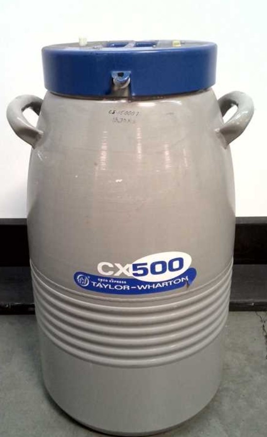 Taylor-Wharton Cryo Express CXR500 CX500B-0 Dry Shipper LN2 Dewar Cryogenic Tank