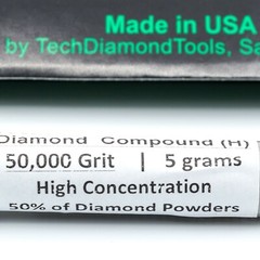 Diamond Polishing Paste 50,000 Grit 0-0.5 Micron (H) 50% Concentration 5 grams