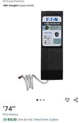 NEW CH Eaton Surge Protector CHNSURGE 120/240 V Cutler Hammer CHN SURGE