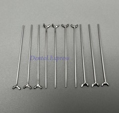 10x Dental Ball Retainer J Clasp Oblique Clasps Bars Y-Type Scheu Style 0.8-1.0