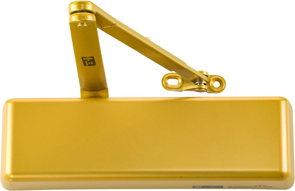 Satin Brass Heavy Duty Designer Door Closer – UL Fire Rated, Grade 1