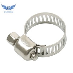 100 Pack 1/2″-3/4″ Stainless Steel Drive Hose Clamps Fuel Line Clip