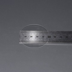 2inch D50mm Sapphire Wafer Substrate Single Crystal Al2O3 Window Thick 0.05-2mm