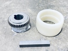 NORD SK42 N210TC HELICAL INLINE GEARBOX REDUCER 17.71:1 RATIO