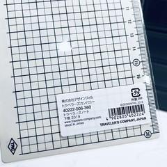 Traveler’s Company Notebook Traveler Train 2018 LIMITED EDITION Plastic Sheet