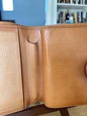 Gillio Firenze Pocket Mia Cara Undyed Epoca Leather with Amica Misprint