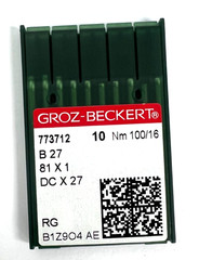 GROZ-BECKERT 773712 NEEDLES SIZE 110/16 ROUND POINT W/SMALL BALL LOT OF 100