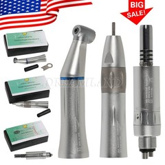 Dental Slow Low Speed Straight Handpiece Air Motor 4Holes E-type NSK STYLE WY4